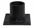 Solus S347-BK Pier Mount Adapter 3" Stub Post Black Aluminum with Hardware by Deal US