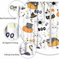 Lnepty Halloween Kids Curtains Cute Cat Pumpkin Ghost 42x45 2 Panels by Deal US