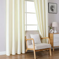 Joydeco White Velvet Blackout Curtains 90” 2 Panels Thermal Insulated Drapes by Deal US