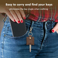 KARENSKEYS Leather Car Key Cover 2pcs Key Sleeve Loop Replacement by Deal US