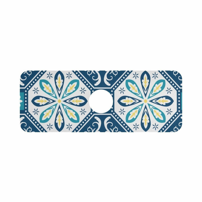 Kitchen Sink Splash Guard 14.7" Faucet Mat Water Absorbent Foldable Washable by Deal US