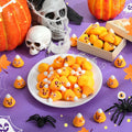 Simgoing 60PCS Halloween Mini Candy Corn Decorations Fall DIY Vase Filler by Deal US