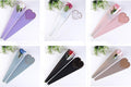 JOSON 24pcs Flower Packaging Bags 6 Colors Single Rose Diamond Heart Gift by Deal US
