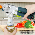 Beneno Manual Can Opener Heavy Duty Carbon Steel Sharp Blade Green by Deal US