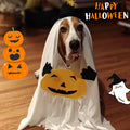 Dog Cat Halloween Pumpkin Ghost Costume Funny Cute Pet Outfit Medium by Deal US