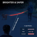 PetIsay Light-Up Dog Leash 6FT USB-C Rechargeable Waterproof White by Deal US