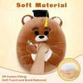 OurHonor Graduation Bear Plush with Mini Cap Stuffed Animal Gift for Kids by Deal US