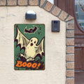 Halloween Metal Tin Sign Retro Ghost Wall Decor 8x12 Indoor Outdoor by Deal US