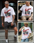 Miss Adola Mens Graphic T Shirt Cotton Crew Neck Short Sleeve Horseback Small by Deal US
