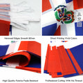 Netherlands String Flag Banner 38 Mini Dutch Flags 42ft Party Decor by Deal US