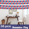 Netherlands String Flag Banner 38 Mini Dutch Flags 42ft Party Decor by Deal US
