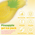 Kid Ice Packs 4PCS Pineapple Gel Reusable Boo Boo Cold Pack Head Shoulders Feet by Deal US