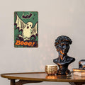 Halloween Metal Tin Sign Retro Ghost Wall Decor 8x12 Indoor Outdoor by Deal US