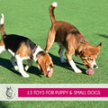 Pets&Goods Rope Dog Toys 13-Pack Durable Cotton Chew Tug Toys by Deal US