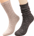 3 Pairs Women Winter Knee High Boot Socks Cable Knit Size 5-11 by Deal US