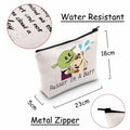 JXGZSO Cartoon Cosmetic Makeup Zipper Bag Russer In A Baff Polyester by Deal US