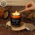 MOTVZC Lavender Candle Lawyer Gifts Funny Birthday Christmas Black Soy Wax by Deal US