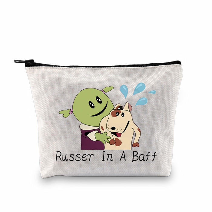 JXGZSO Cartoon Cosmetic Makeup Zipper Bag Russer In A Baff Polyester by Deal US