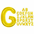 WRWMSLGO Letter Balloons 40in Large Alphabet E Gold Foil Mylar Balloon by Deal US