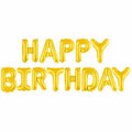 WRWMSLGO Letter Balloons 40in Alphabet A-Z Gold Foil Mylar Party Decor B by Deal US
