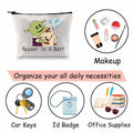 JXGZSO Cartoon Cosmetic Makeup Zipper Bag Russer In A Baff Polyester by Deal US