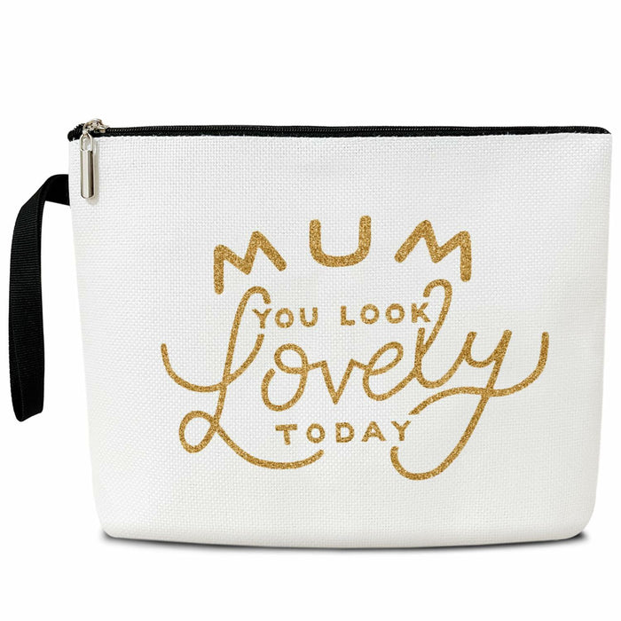 ZSHFMY Mom Makeup Bag Mama Cosmetic Pouch Travel Organizer Gift for Women -023 by Deal US