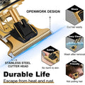 Hilandkom Hair Clippers Men Cordless T-Blade Trimmer Rechargeable LCD Figure-03 by Deal US