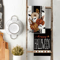 Artoid Mode Halloween Kitchen Towels Set 2 Black Polka Dot Pumpkin 18x26 Inch by Deal US