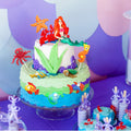 Yulejo 10 Pcs Dinosaur Cake Toppers Clay Jungle Safari Party Decor 2-3in by Deal US