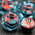 Maywin Dungeons & Dragons Liquid Core Dragon Eye Polyhedral Dice Set by Deal US