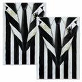 Jiudungs Halloween Kitchen Towels Set of 2 Black White Stripe 18x26 Inch by Deal US