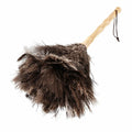 Greenfeather Small Ostrich Feather Duster 16in Wooden Handle 2 Pack by Deal US