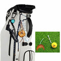ZWOOGYM Handwoven Knot Charm Golf Club Bag Accessory Black White Green Brown by Deal US