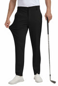 MoFiz Men's Golf Pants Stretch Slim Fit Lightweight Comfy Light Khaki Size 38 by Deal US