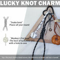 ZWOOGYM Handwoven Knot Charm Golf Club Bag Accessory Black White Green Brown by Deal US