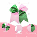 Tiltol 2 PCS Enchanted Witch Hair Bow Clips Pink Green & Pink White by Deal US