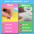 Generic 4 Pack Reusable Sticker Books 120+ Puffy Stickers Multicolor by Deal US