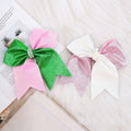 Tiltol 2 PCS Enchanted Witch Hair Bow Clips Pink Green & Pink White by Deal US