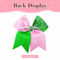 Tiltol 2 PCS Enchanted Witch Hair Bow Clips Pink Green & Pink White by Deal US