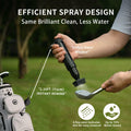 Wynaura Pro Golf Club Cleaner Brush Set with Groove Sharpener & Towel Black by Deal US