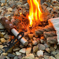 Exploration Gadget Inc. Emergency Fire Starter with Weatherproof Fat Rope Brown by Deal US
