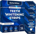 BetterWhite Teeth Whitening Strips 14 Peroxide-Free Professional 7 Treatments by Deal US