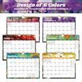 XISIDO 18-Month Wall Calendar 2025-2026 11x8.5 Flower Julian Dates by Deal US