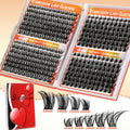 Starryzoom Lash Clusters Book Wispy Flull Volume Spiky Doe-Eye Manga Cluster by Deal US