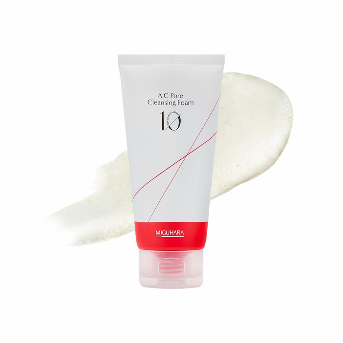MIGUHARA A.C Pore Cleansing Foam Korean Skincare Face Wash 120ml 4.05oz by Deal US