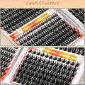 Starryzoom Lash Clusters Book Wispy Flull Volume Spiky Doe-Eye Manga Cluster by Deal US