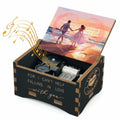 Sooharic "Can't Help Falling in Love" Wooden Music Box Gift for Her by Deal US