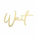 We Can Bearly Wait Gold Acrylic Cake Charm Baby Shower Gender Reveal by Deal US