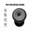 BNU Ear Plugs Noise Cancelling 25-35dB Reusable 2 Pairs S/M/L Black by Deal US