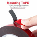 GOALDAY Double Sided Heavy Duty Mounting Tape Black 1.1mm×0.78in×16.5ft by Deal US